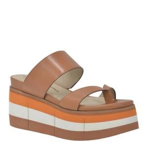 NEW NAKED FEET flux sandal in tan